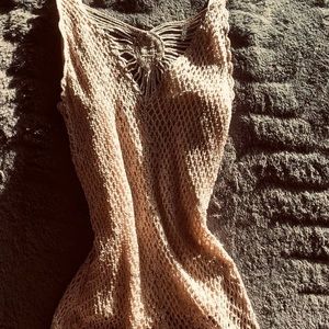 Net Cami w/ Open Back